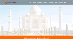 Desktop Screenshot of indiatravelwithus.com